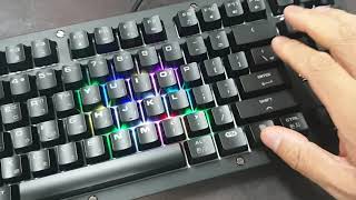 COUGAR PURI TKL RGB 텐키리스 기계식 키보드 적축 RGB 커스텀마이징 COUGAR PURI TKL RGB 텐키리스 기계식 키보드 적축 RGB 커스텀마이징