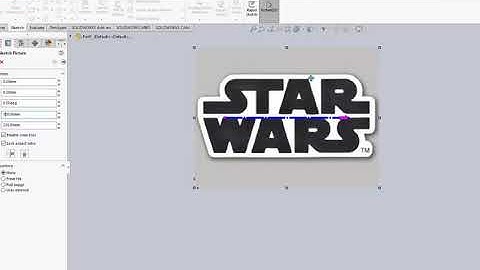 Using Autotrace in Solidworks