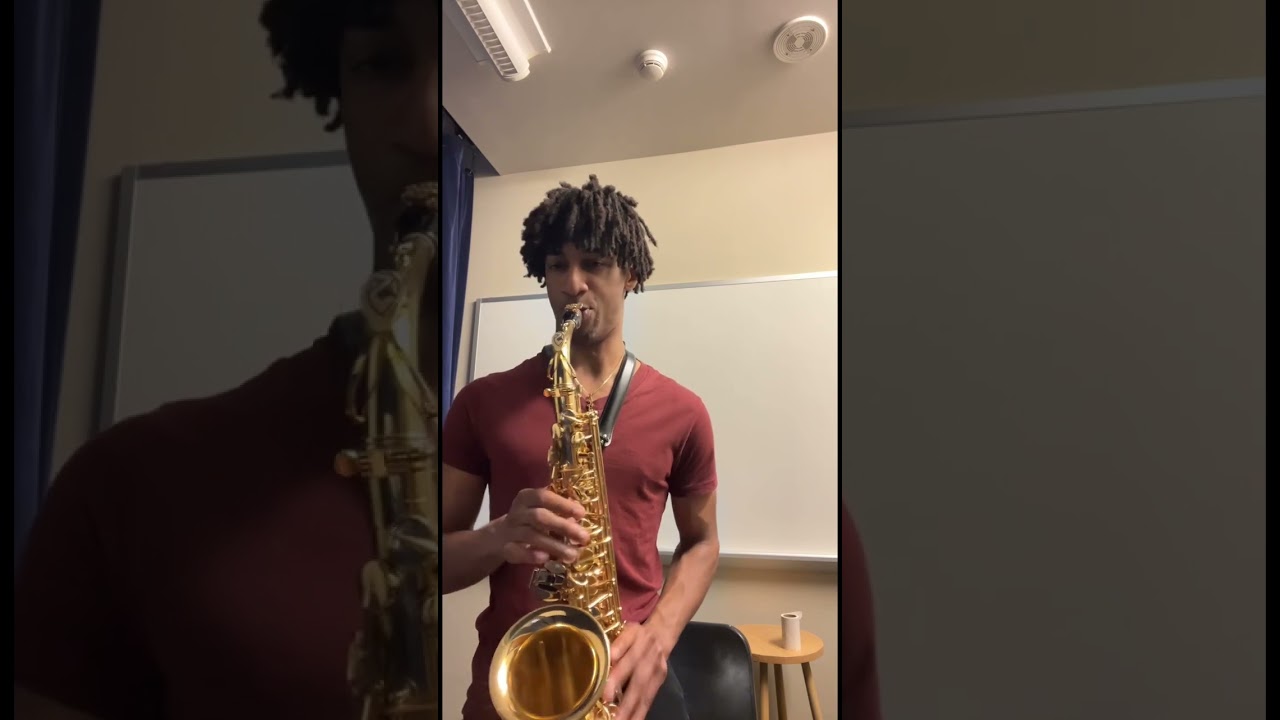 Probably the hardest altissimo run I’ve had to do