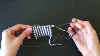 Reversible Stripes Scarf: The Stitch Tutorial | Purl Soho