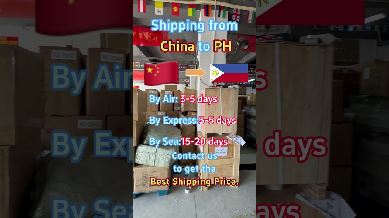 Fast & Reliable Shipping from China to the Philippines 