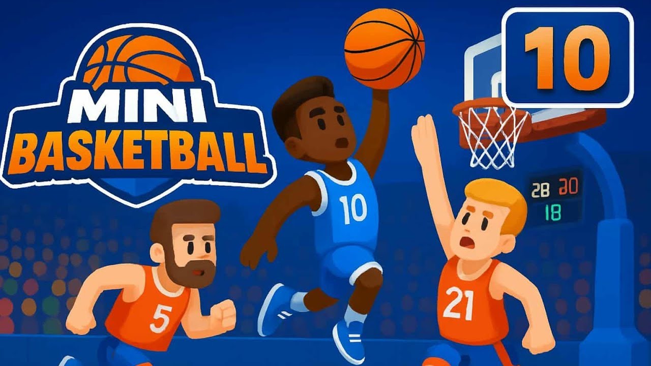 MINI BASKETBALL | MOBILE GAME | ONLINE GAMES | PART 10 | LUCKY BASTARDS😩 (NO BRAG)