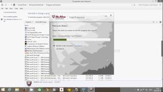 Windows 8.1 How to remove mcafee antivirus protection trial screenshot 3