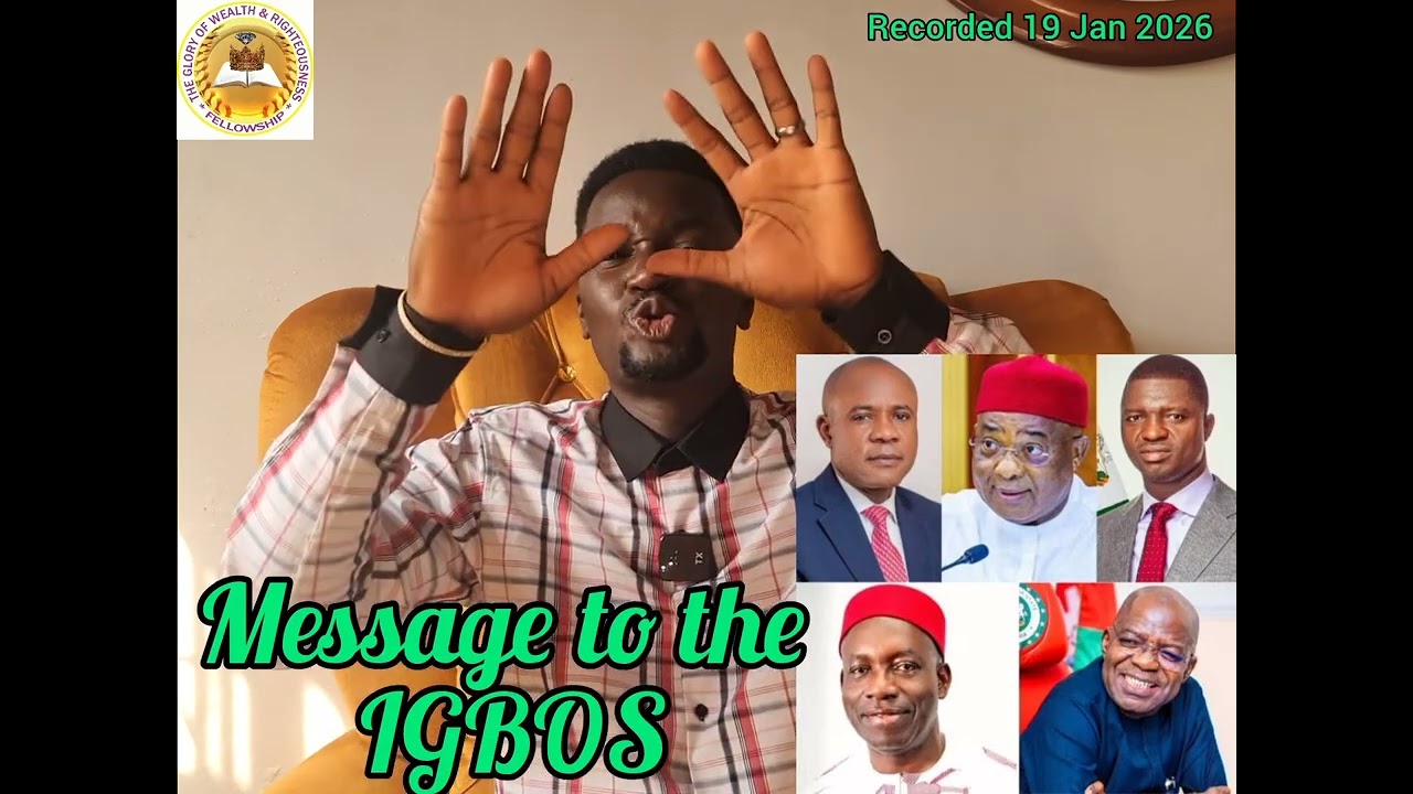 Igbos should return back to their state and develop it