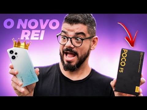 POCO F5 CHEGOU e É INCRÍVEL! A XIAOMI ACERTOU DESTA VEZ!