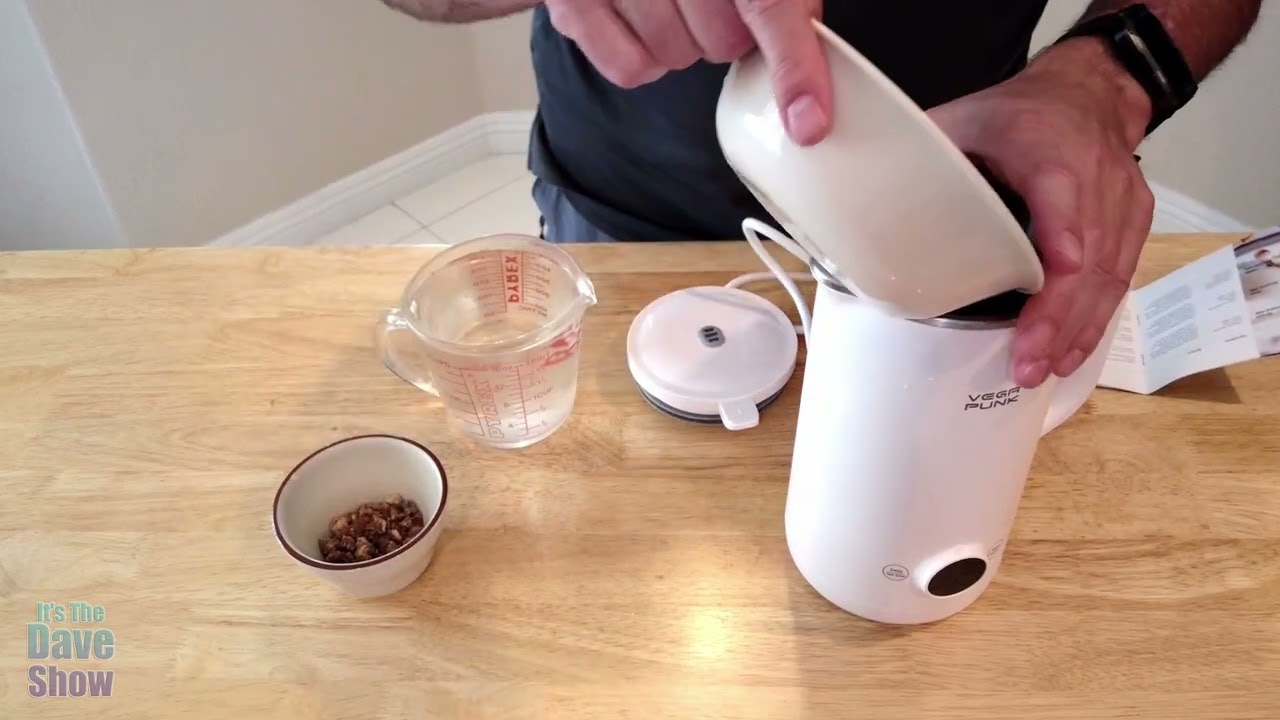VEGAPUNK Nut Milk Maker Machine YouTube