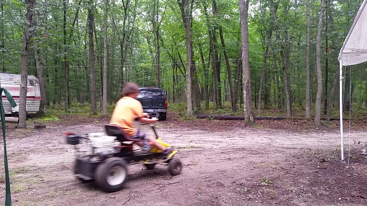 Doing Wheelies On My Ariens Tractor YouTube
