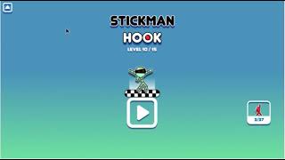 Playing 15 levels of stickman hook a day until I get 100 subs