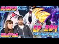 Naruto & Sasuke vs Jigen! - Boruto Episode 204 Reaction