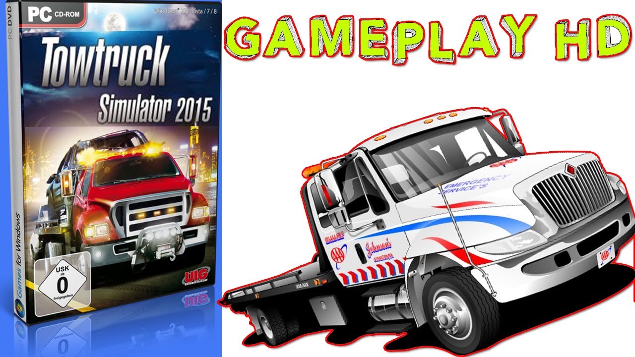 Towtruck Simulator 2015 Gameplay PC HD - YouTube