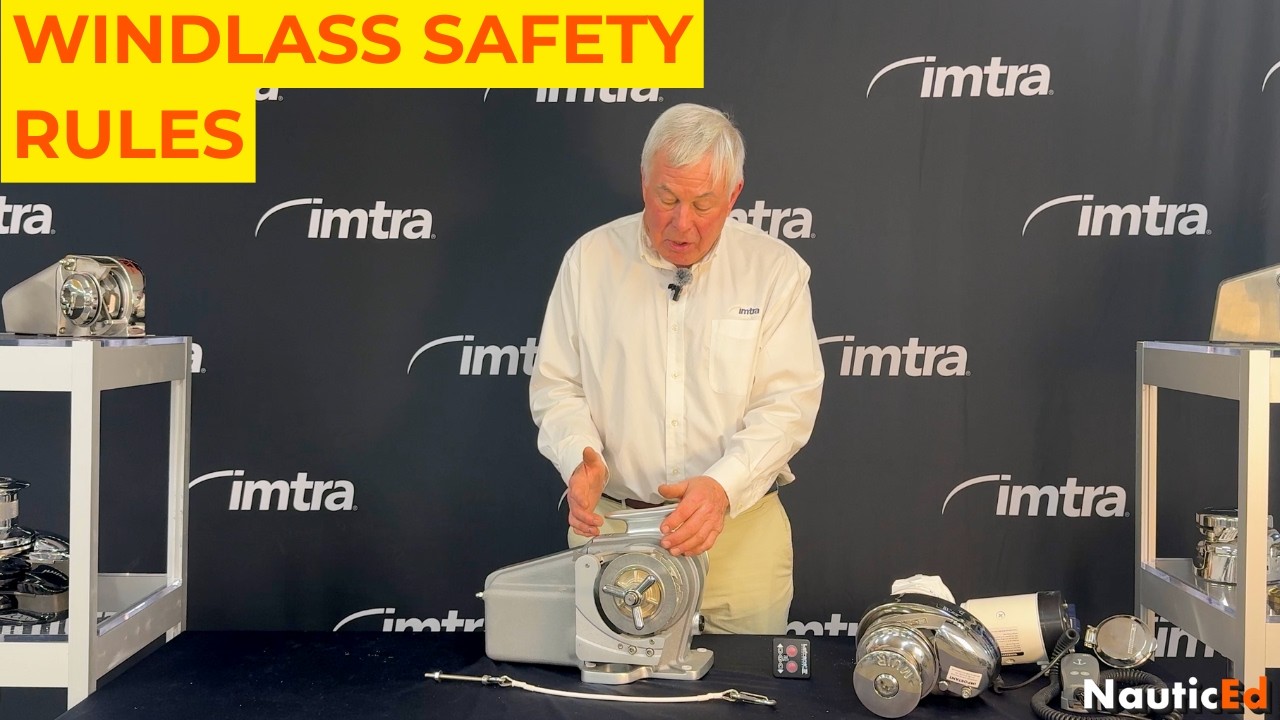 ⁣Windlass Safety: How to Operate Your Anchor Windlass Without Getting Hurt