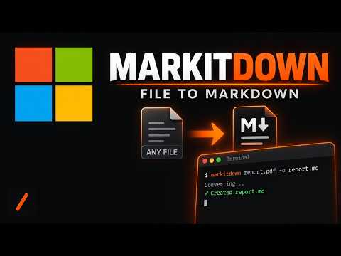 MarkItDown Setup: Turn Any File Into Markdown for LLMs