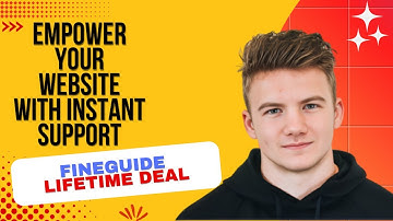 Fineguide lifetime deal I Empower your Website with Instant Support