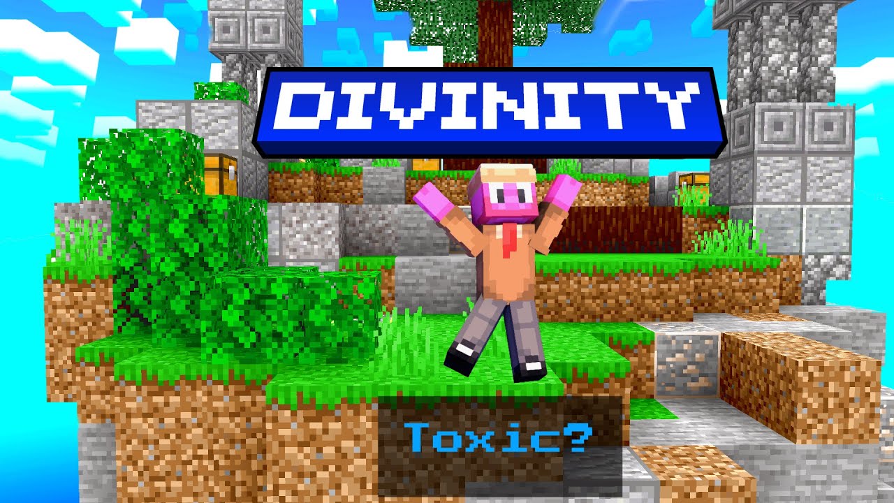 I Played Minecraft Bedrocks MOST TOXIC Server - YouTube
