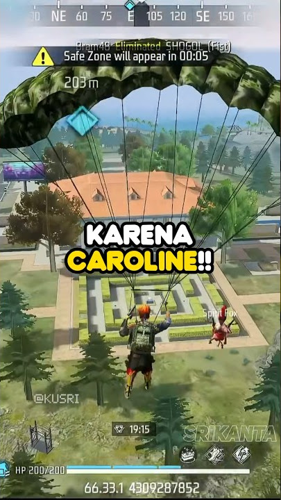 CAROLINE : AKU KAYA!😁