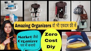 Amazing Organizer Diy Ideas 😍| zero cost DIY| Market Jaisa Organizer #organizerdiy #viral #lifehacks