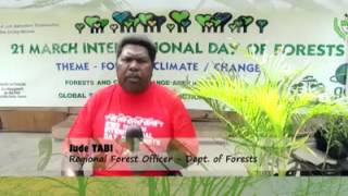 Department blong Forestry long Vanuatu - March 21, International Day of Forest