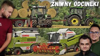 ŻNIWNY ODCINEK - Koszenie, Prasowanie & Zbieranie Słomy 😱 "od Zera, do Farmera" [S2] #112 🌾 MST