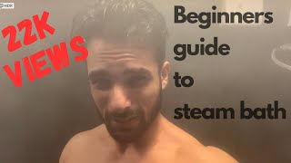 Does Steam Bath Reduce Weight??जम म Steam Bath क पहल अनभव