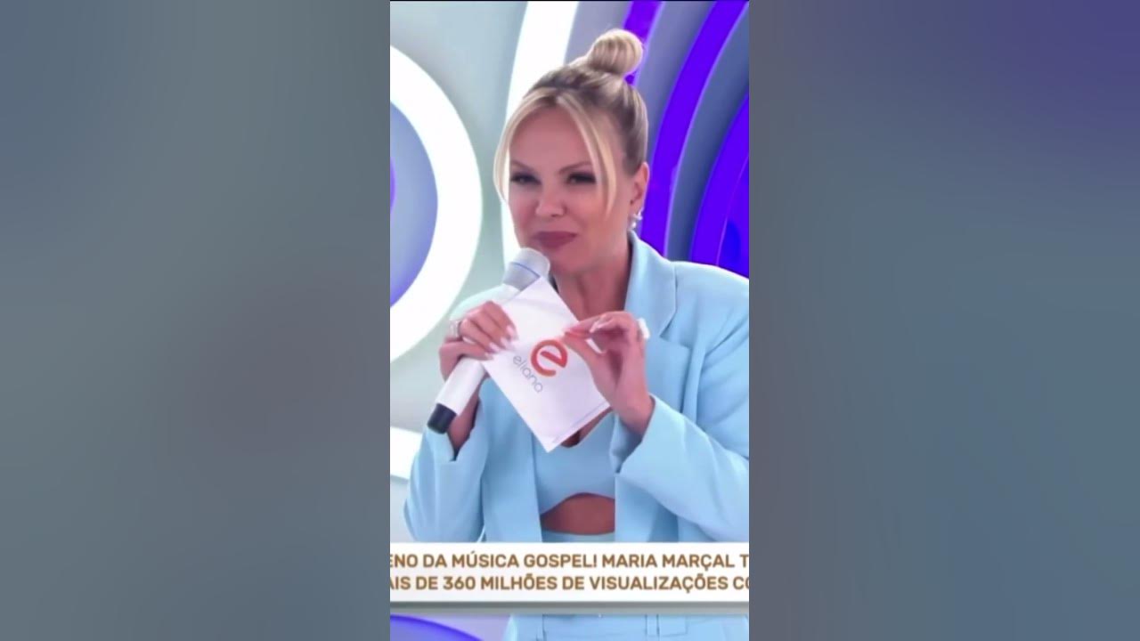 Maria marçal Deserto no programa da Eliana
