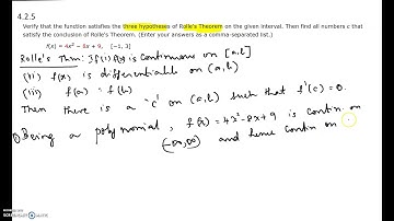 Practice Exam 3 - Calc 1 - 4.2.5 (find 