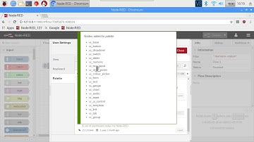 Node-Red : Install Node-red Dashboard in Raspberry Pi