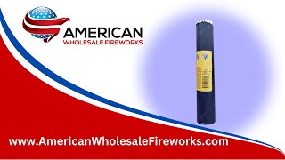 Comet - 40mm Green with Purple Mine WPL40SS 01 GRP ... Available at American Wholesale Fireworks!