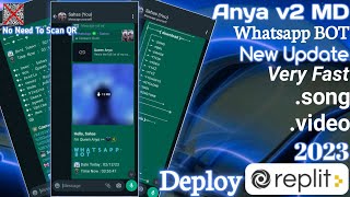 How to free deploy whatsapp bot | Whatsappp bot deploy on  Replit | Anya v2 MD Whatsapp BOT screenshot 1