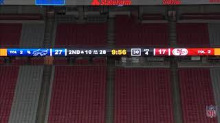 49Ers Moore 2 Palms Coverage Bust 4Q Vs Buf
