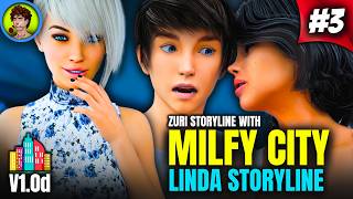 Milfy City | Linda's Storyline 💕 | Version 1.0d | Full Walkthrough Gameplay | Part #3