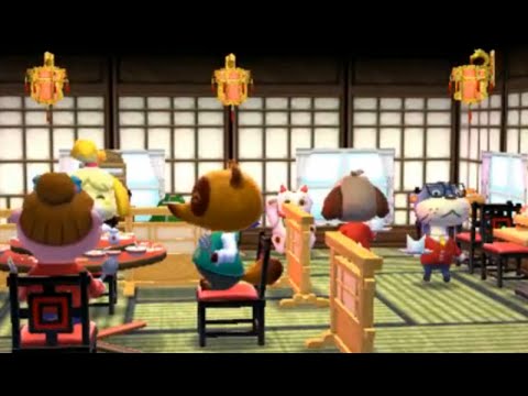 Animal Crossing Happy  Home  Designer  Episode 16 Taki Sushi 