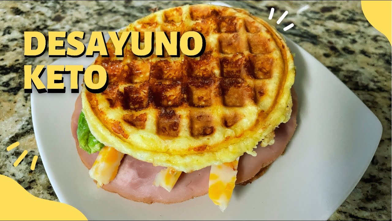 Desayuno Keto CHAFFLES KETO