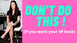 Stop Doing This Now If You Want Your Sp Back Kim Velez