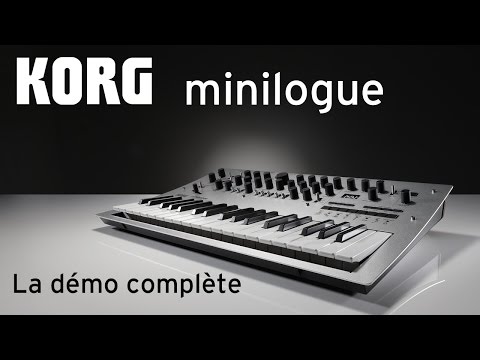 KORG minilogue : la démo complète du nouveau synthé analogique (vidéo de la Boite Noire)