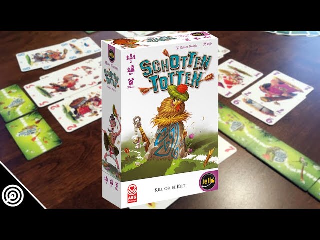 SCHOTTEN TOTTEN by Reiner Knizia, Board Game, How to Play and Full  2-Player Playthrough, Video