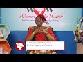 WOMEN ON THE WATCH || HAPPINESS RECIPE PART 1