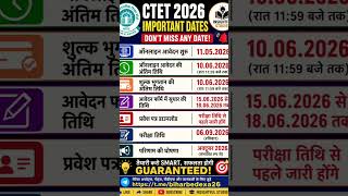 #motivational#ctetnotification2026 CTET notification out#motivation#cebsi#ctet#viral#sucessjourney
