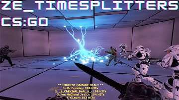 CSGO Zombie Escape Mod, Counter-Strike: Global Offensive, Map: ze_timesplitters