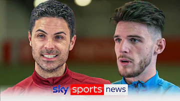 Mikel Arteta and Declan Rice preview Arsenal's Premier League clash with Manchester City