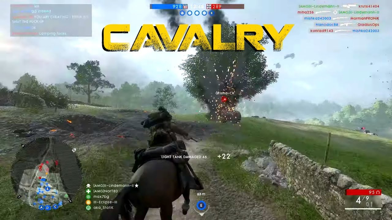 BF1 - Cavalry moments