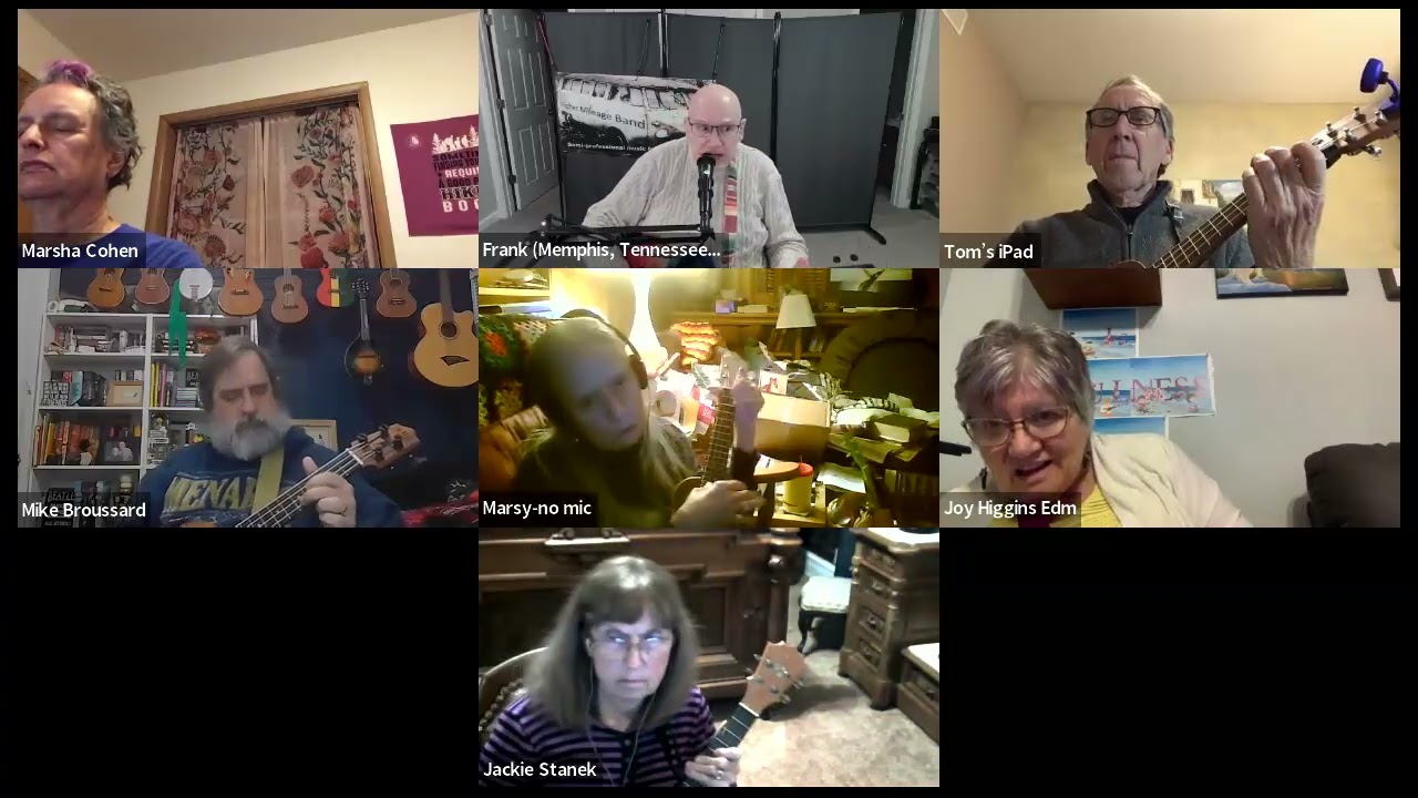 1/28/2026 Des Moines Ukulele Strummers International Biweekly Zoom Meeting 