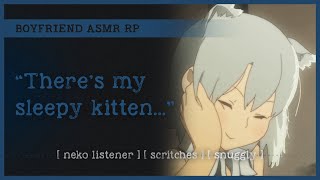 Cat-Napping On Your Boyfriends Lap Asmr Rp M4A Neko Listener Scritches Snuggly