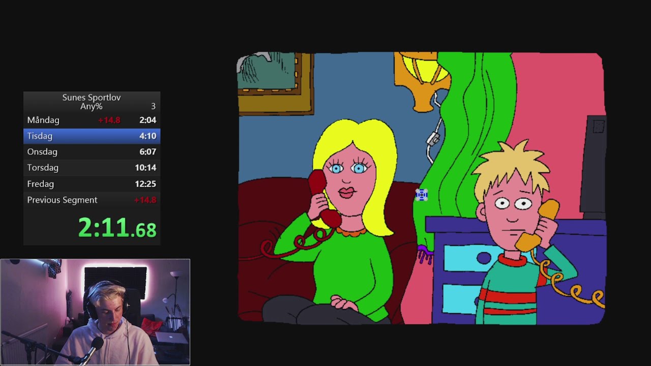 [WR] Sunes Sportlov Any% Speedrun 