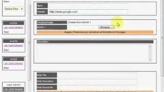 Events Calendar Programming Usage