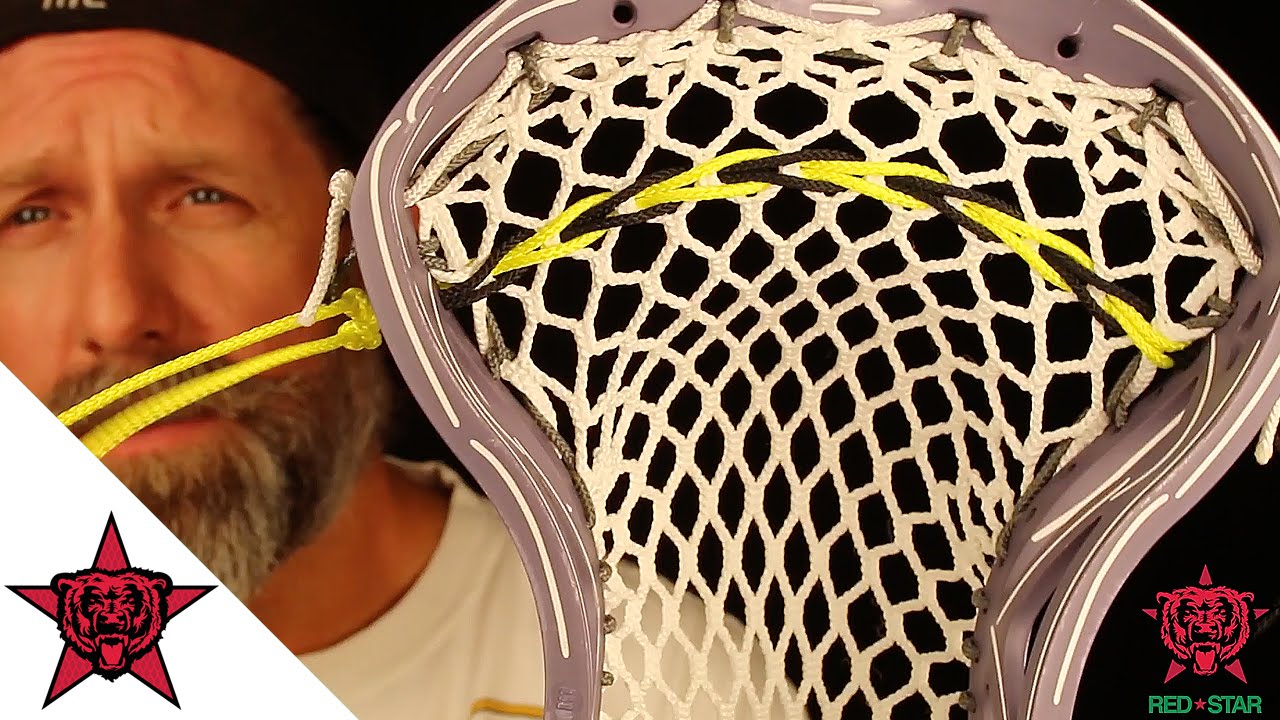 Lacrosse How To: String a Braided Nylon Shooting String 