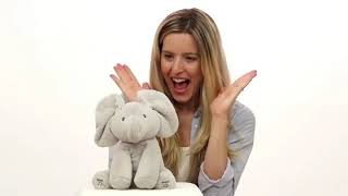 Adorable Animated Singing Peek-a-Boo Elephant Stuffed Animal Plushie, 12" screenshot 3