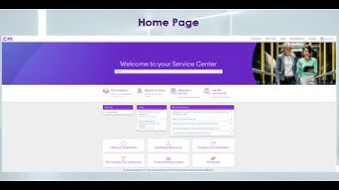IFS Service Center | Part 2: Home Page Overview
