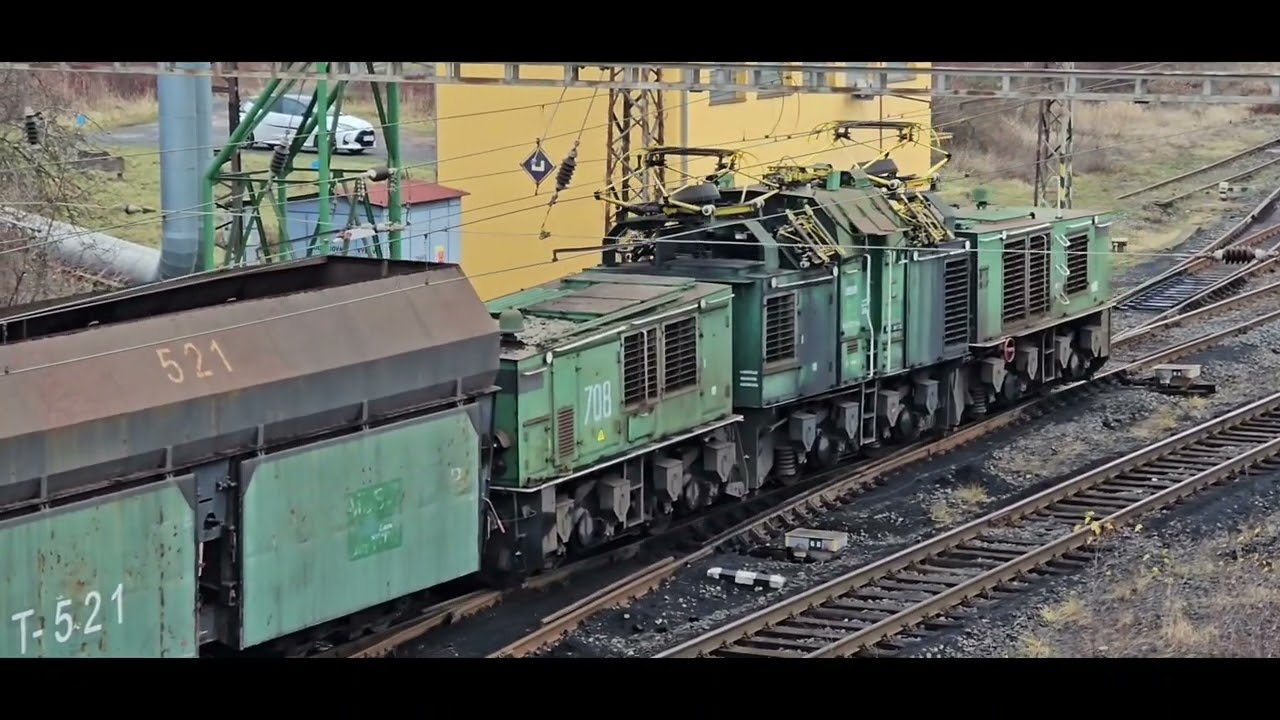 Coal Services , Most , Czechia. Skoda 27E, Skoda 127.