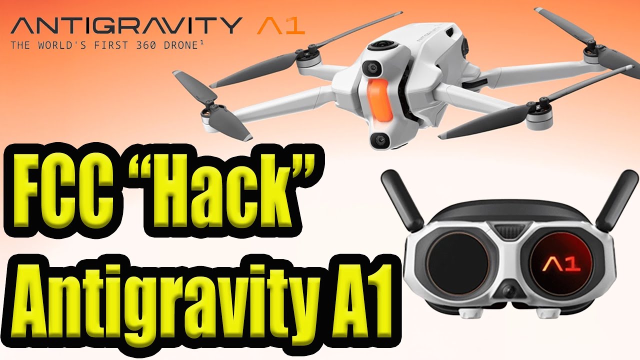 Antigravity A1 Drone FCC Hack Is Here - Finally Better Range For CE Users!