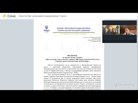 Crowe Tax Talks-